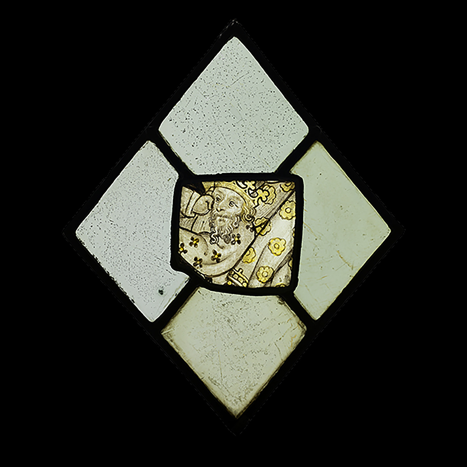 Glass Fragment with King Maxentius