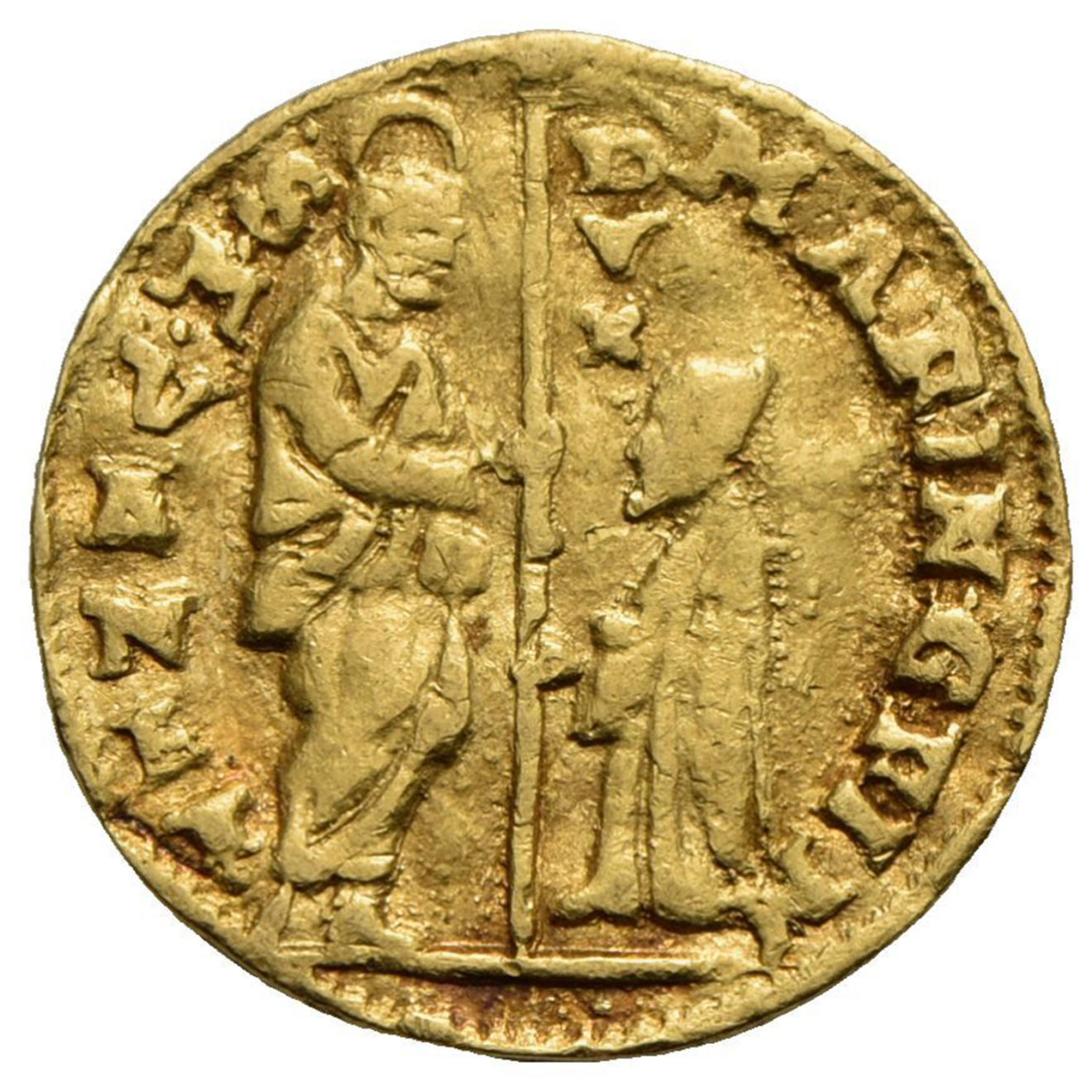 GOLD ZECCHINO OF MARINO GRIMANI FROM VENICE - Gemme Nummarie