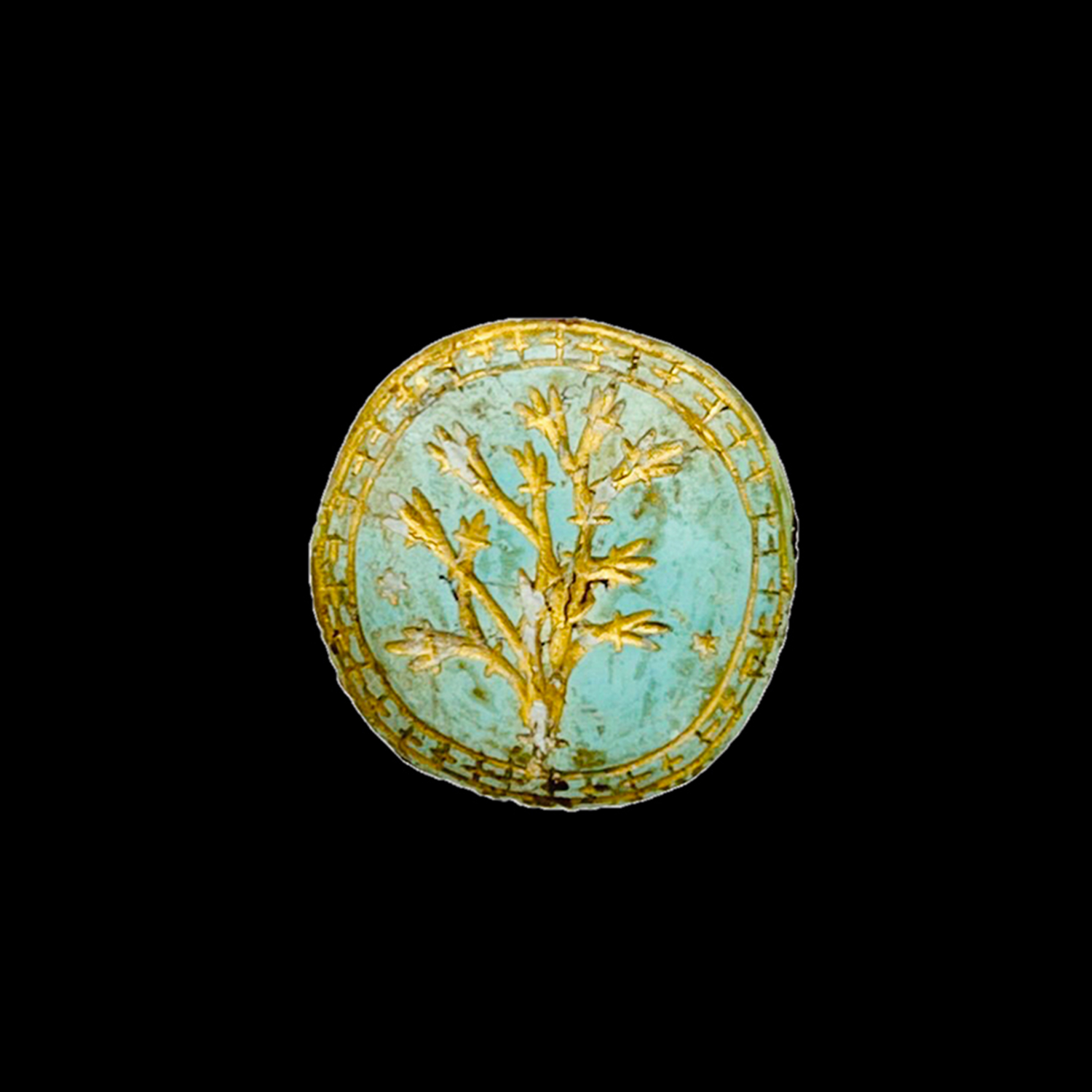 TURQUOISE WITH TREE OF LIFE